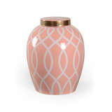 Chelsea House - Sarah Ginger Jar - Coral