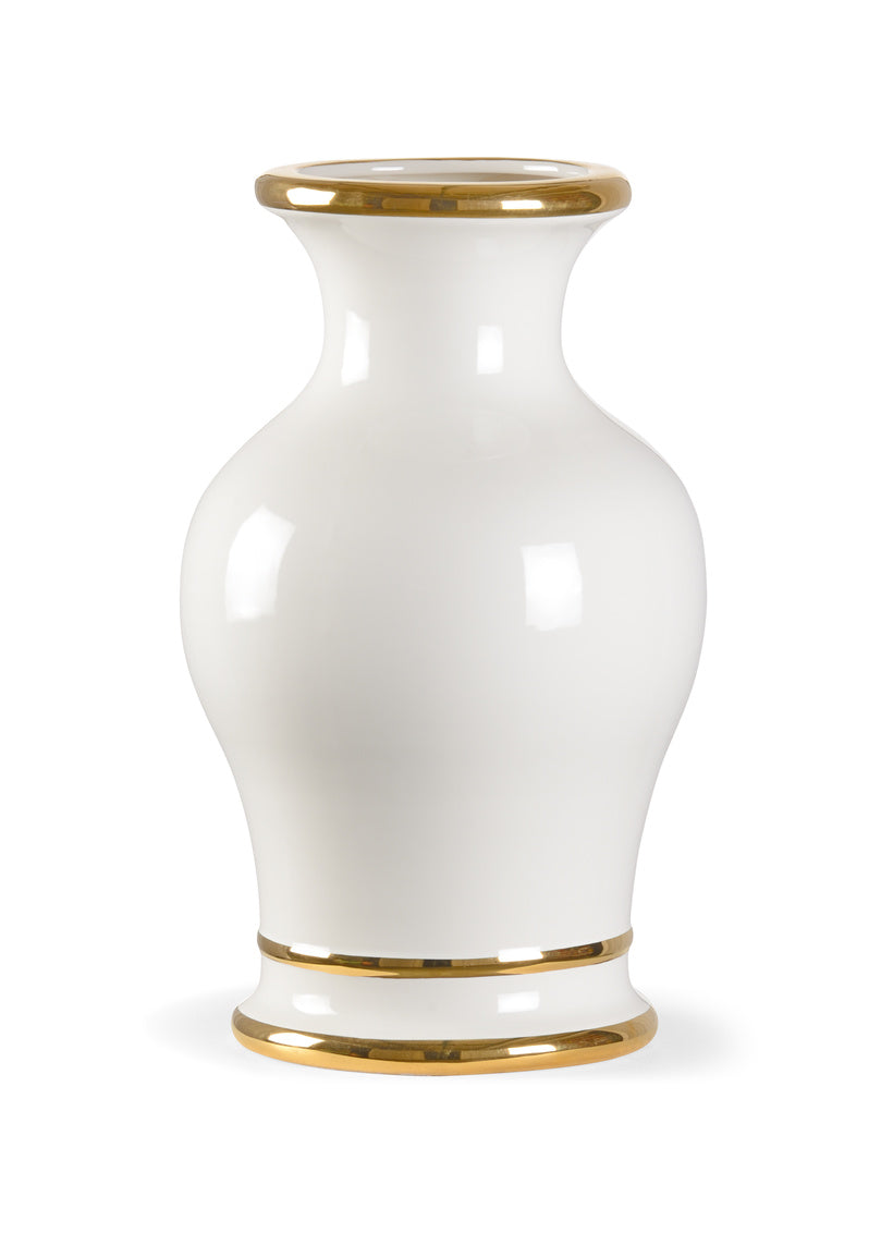 Chelsea House Audrey Vase in White