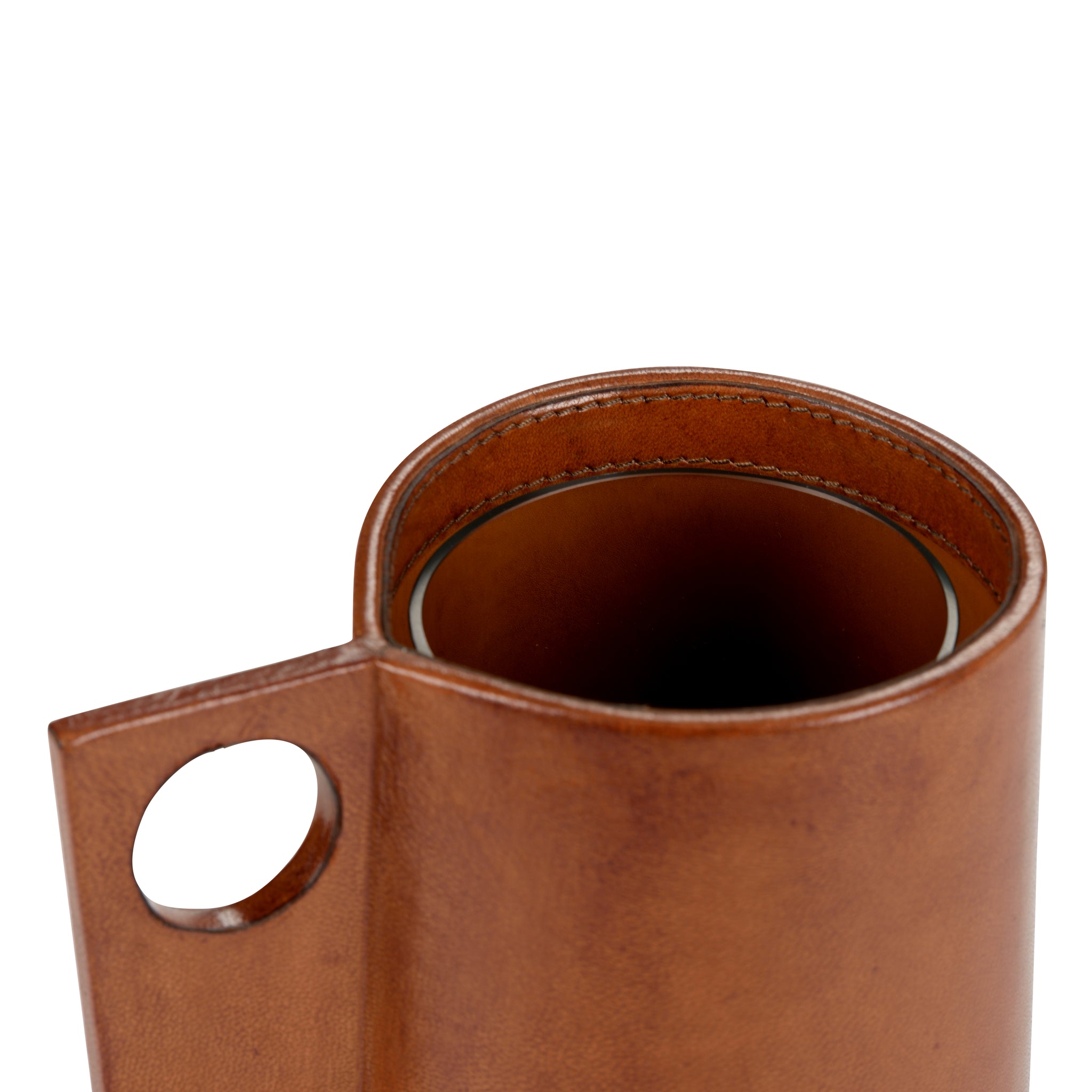 Chelsea House Leather Vase (Sm)