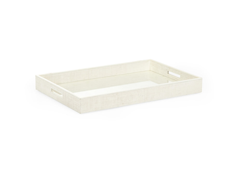 Chelsea House Kiawah Tray White