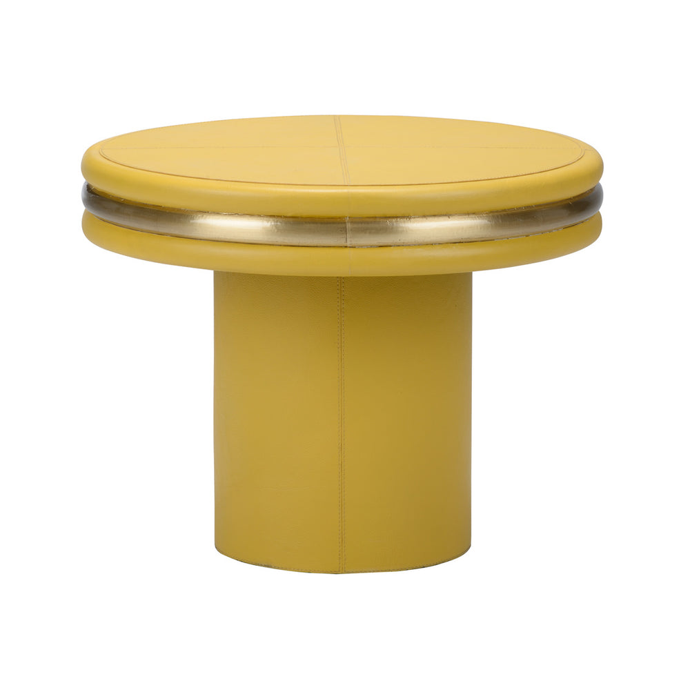 Chelsea House Edison Leather Coffee Table