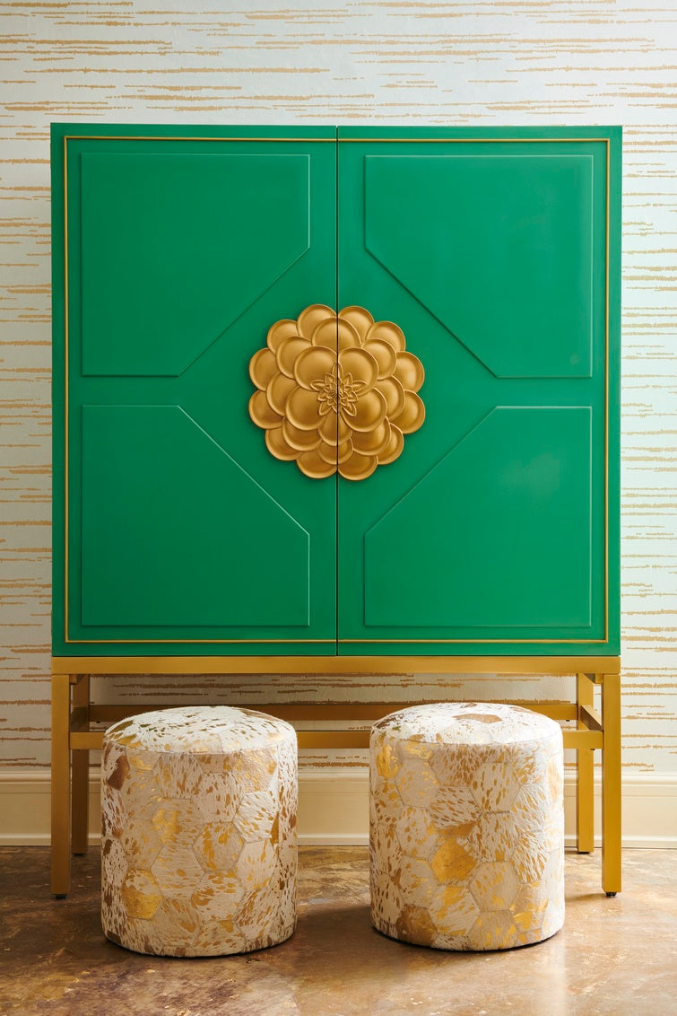 Chelsea House Lux Pouf