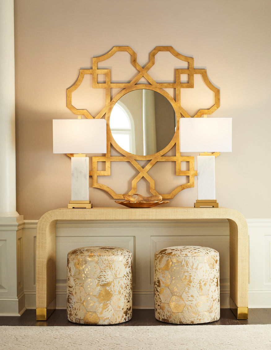 Chelsea House Lux Pouf