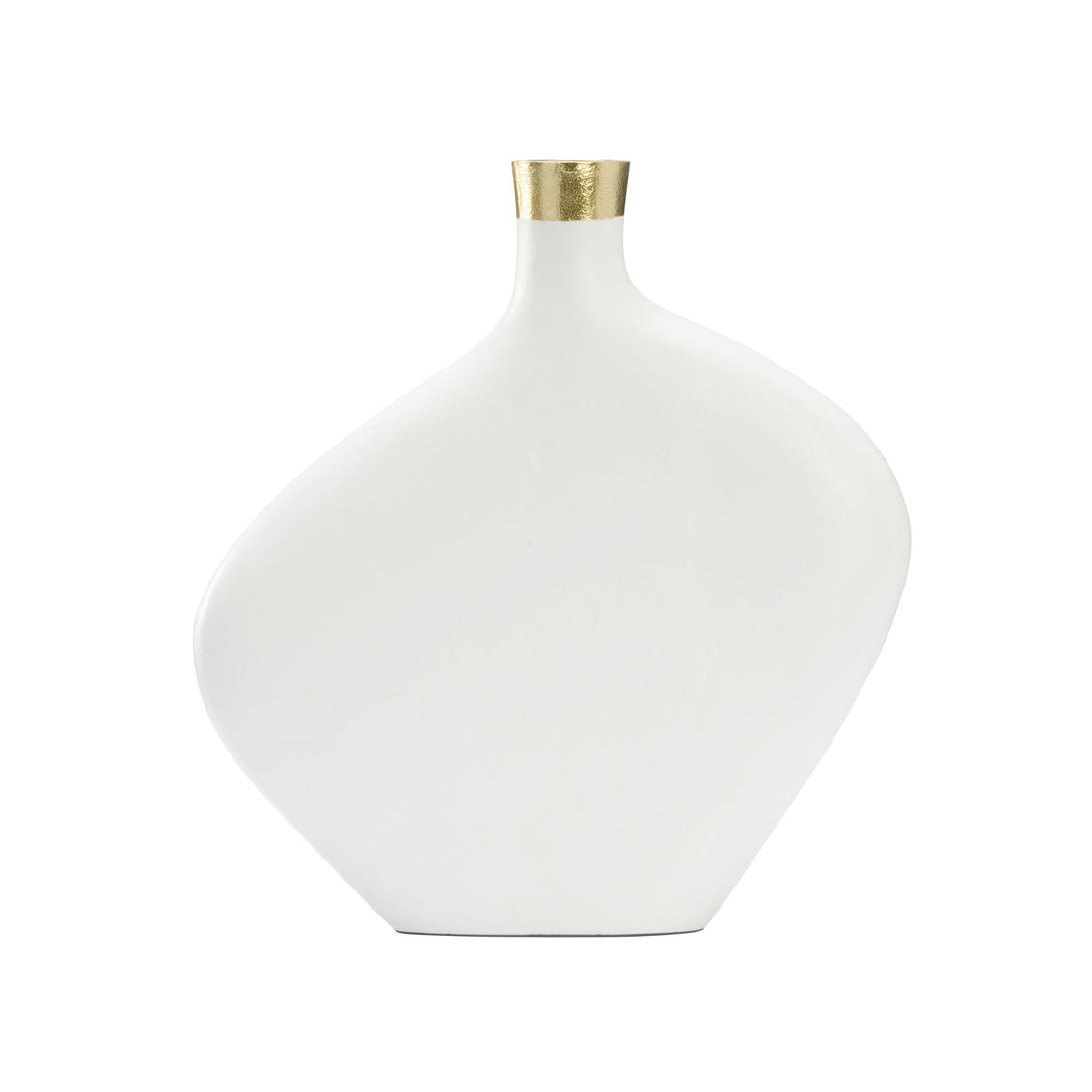 Chelsea House Asymmetric Vase White (Lg)