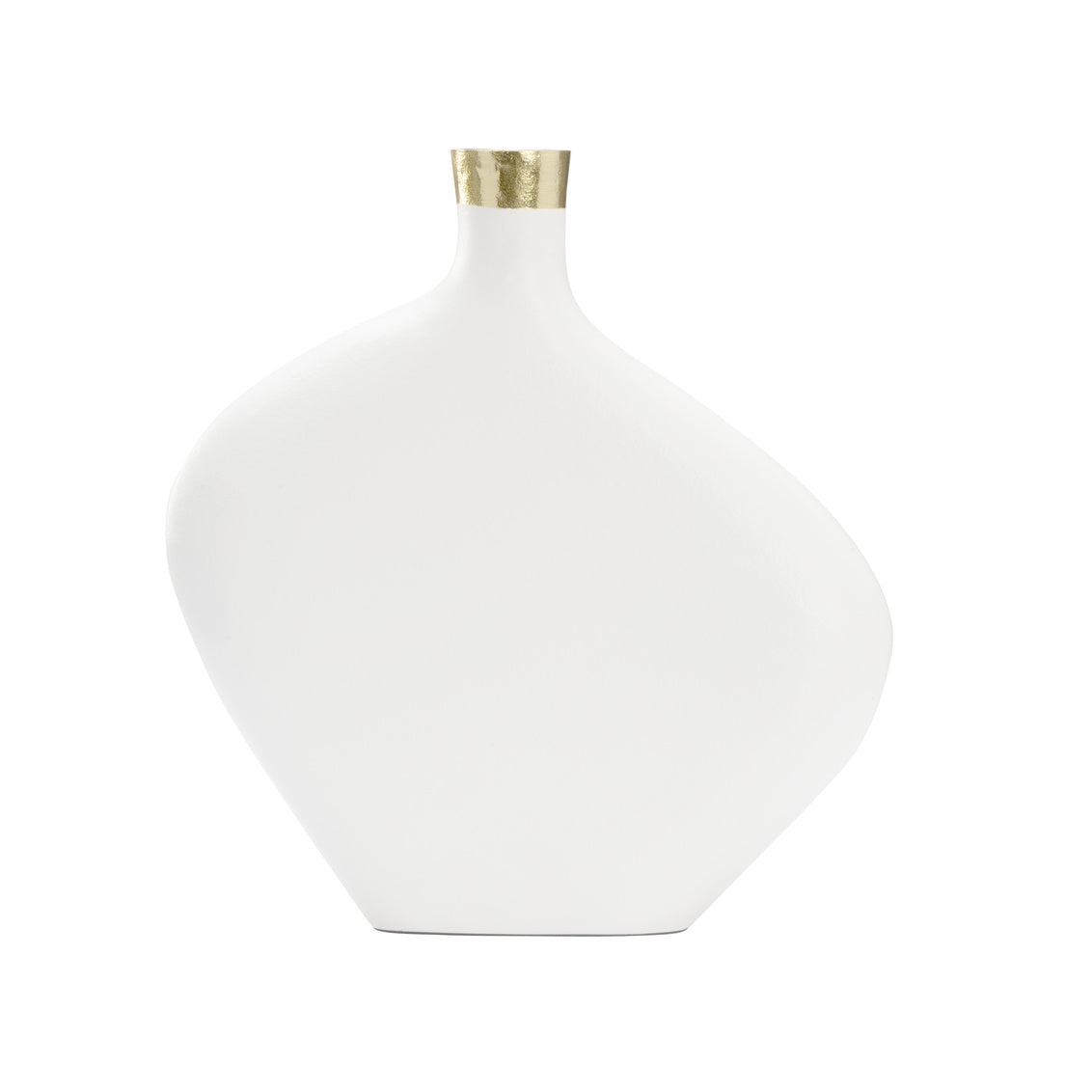 Chelsea House Asymmetric Vase White (Lg)