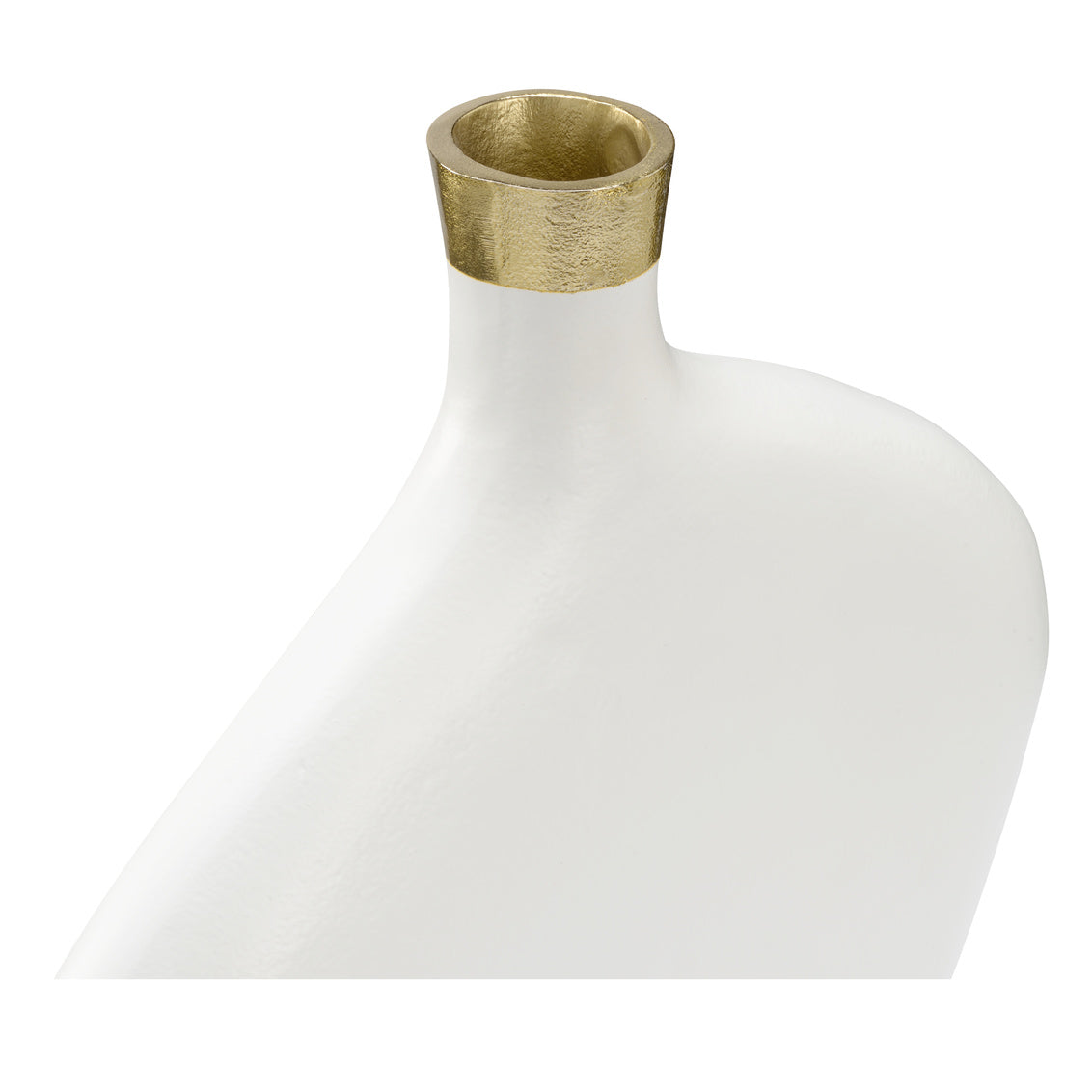 Chelsea House Asymmetric Vase White (Lg)