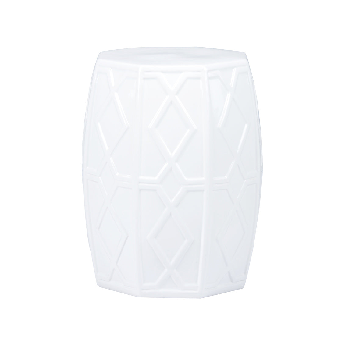 Chelsea House Andreu Garden Stool White