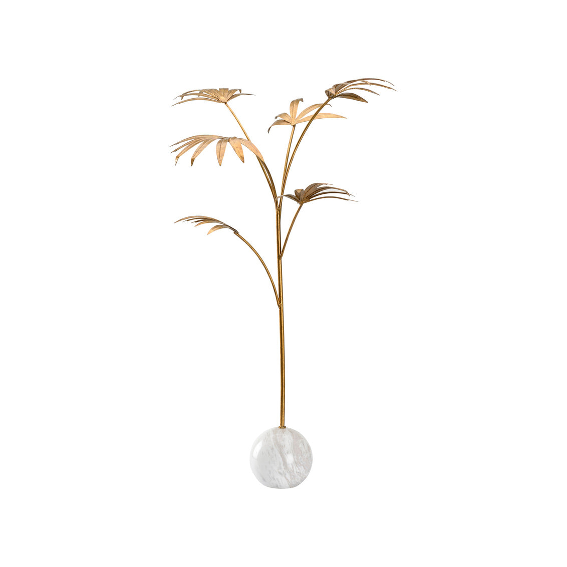 Chelsea House Leaf Sculpture Gold (Lg)