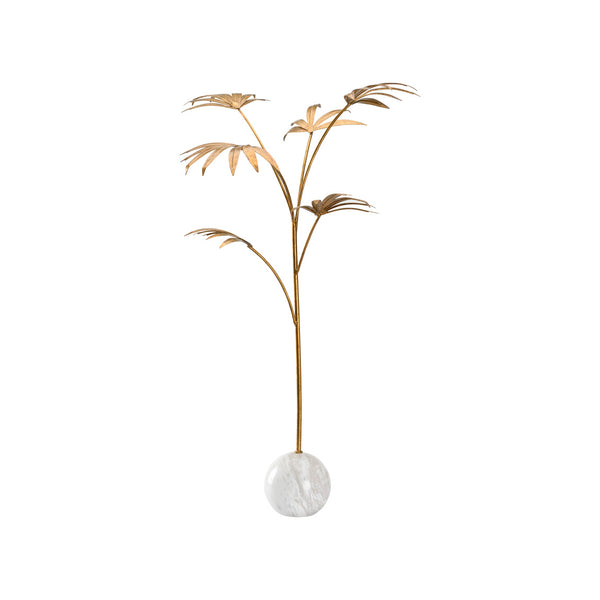 Chelsea House Leaf Sculpture Gold (Lg)