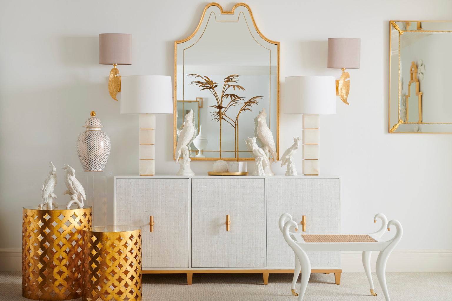 Chelsea House Leaf Sculpture Gold (Lg)
