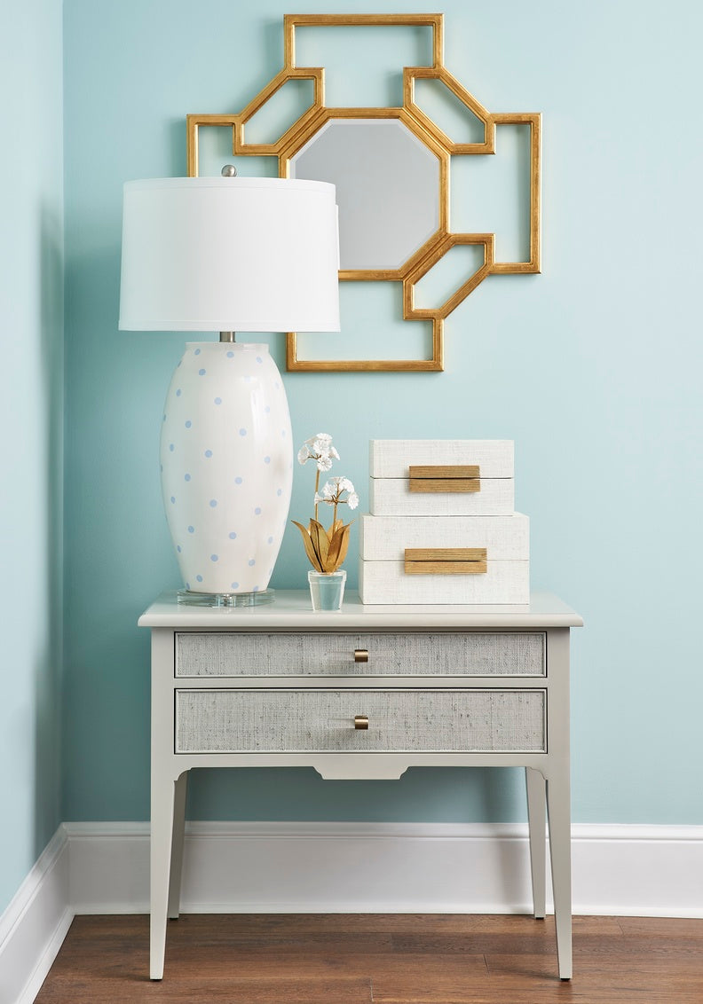 Chelsea House Raffia Boxes (S2) White