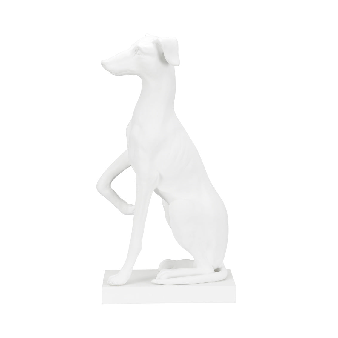 Chelsea House Greyhound Sculpture White
