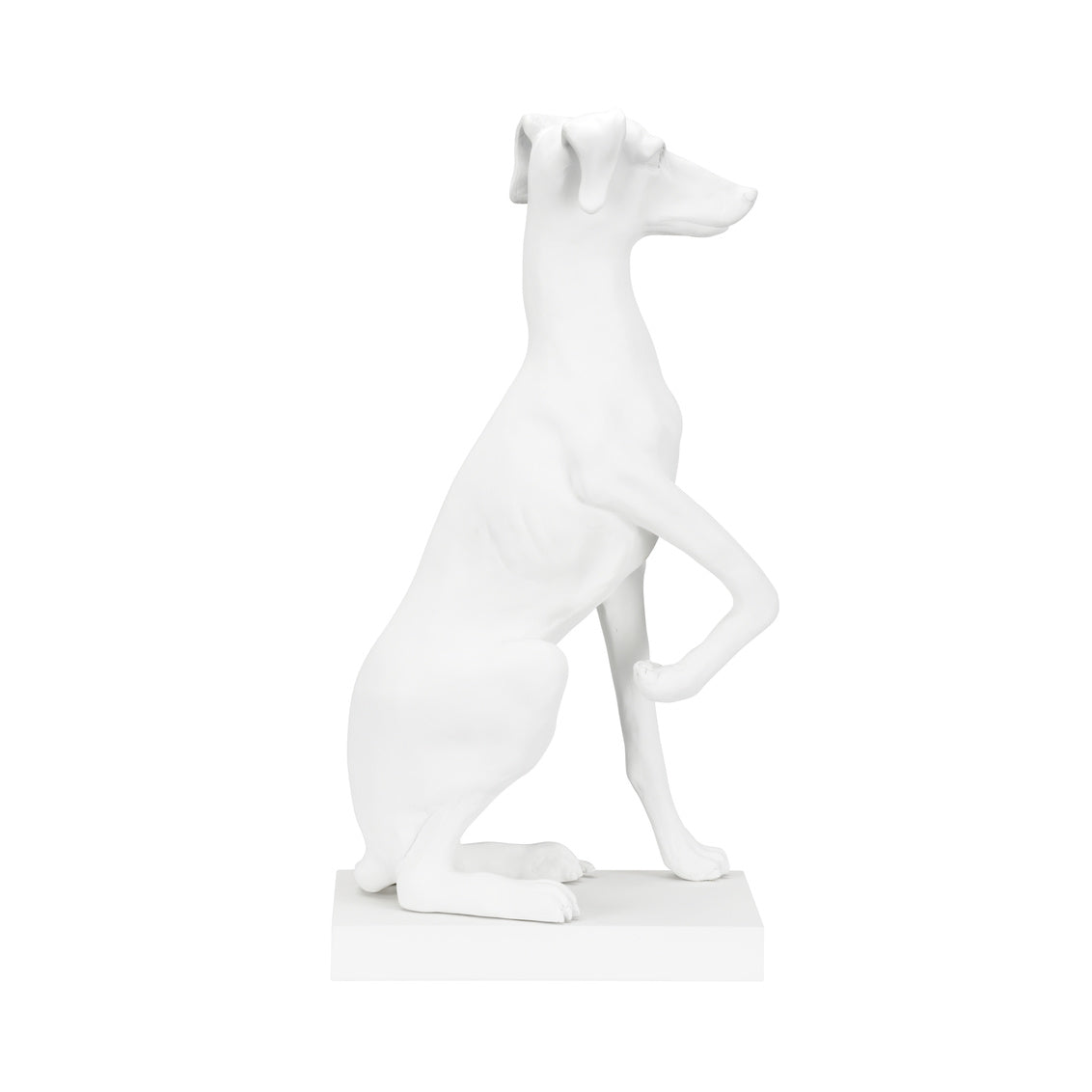 Chelsea House Greyhound Sculpture White