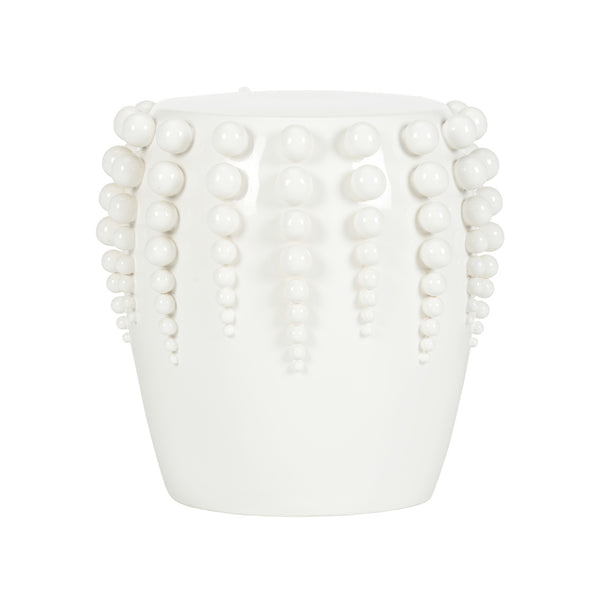 Chelsea House Sea Urchin Garden Seat White