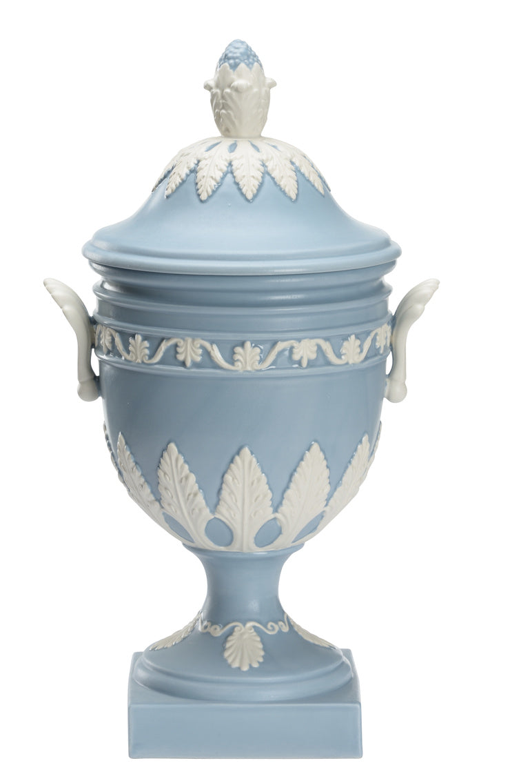 Chelsea House Wedgewood Urn Blue/Gray