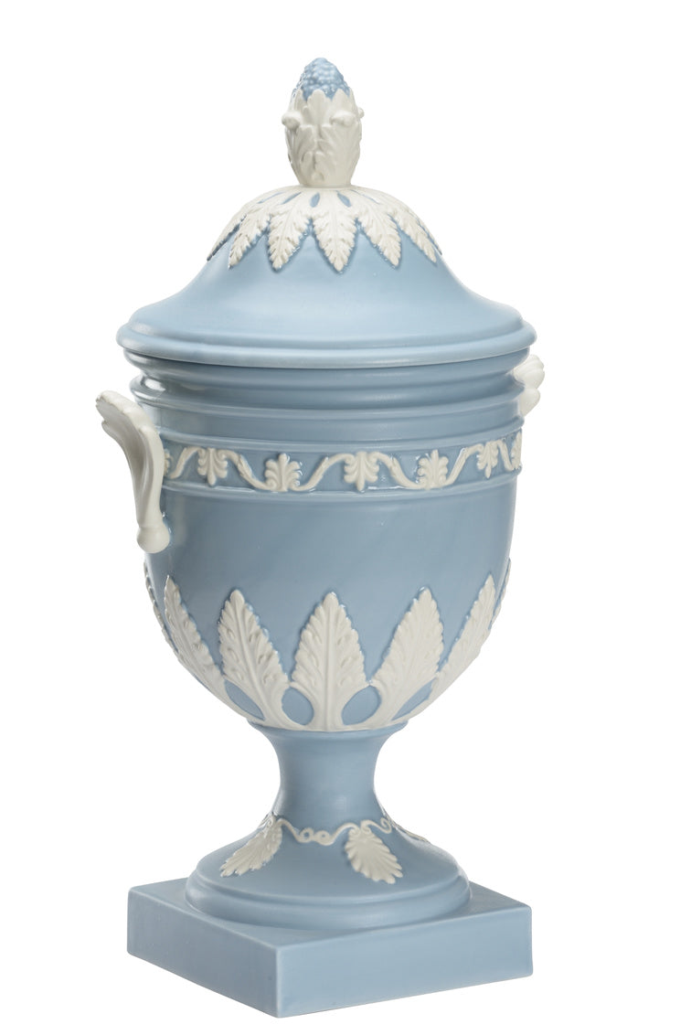 Chelsea House Wedgewood Urn Blue/Gray