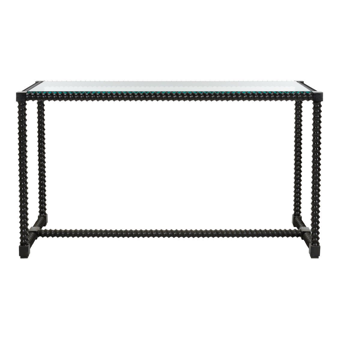 Chelsea House Twisted Console Table Black