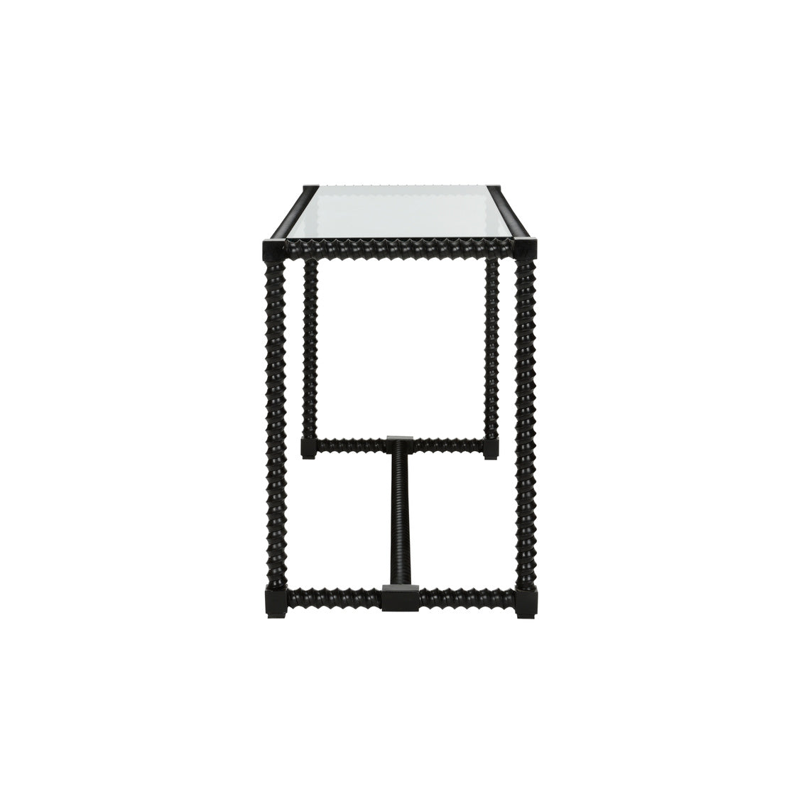 Chelsea House Twisted Console Table Black