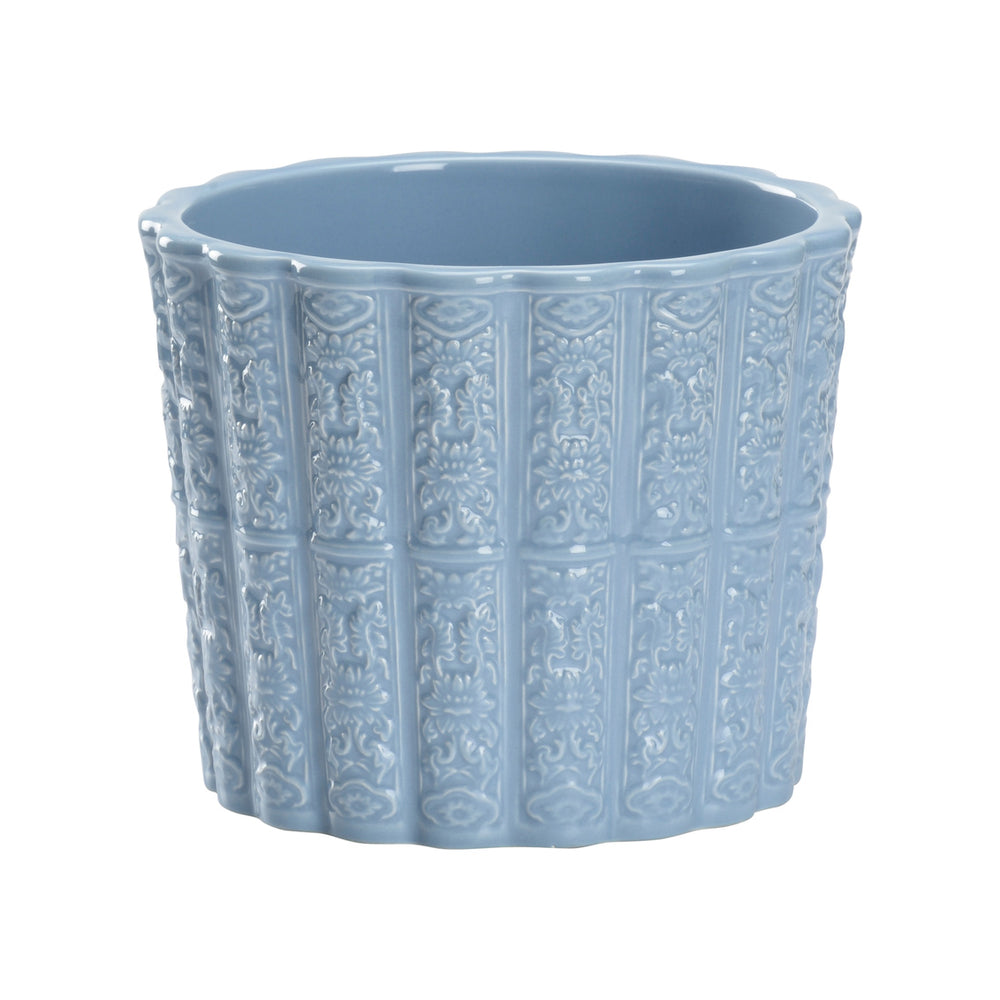 Chelsea House Brandywine Planter Sky Blue