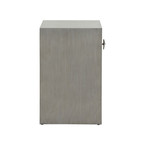 Chelsea House Moxy Bedside Table 1 Drawer Gray