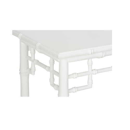 Chelsea House Bamboo Console White