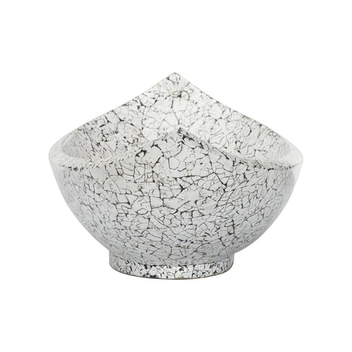 Chelsea House Crackled Long Bowl