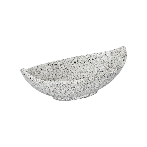 Chelsea House Crackled Long Bowl