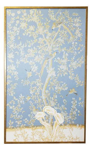 Chelsea House - Phila Panel-Blue/Gold-A