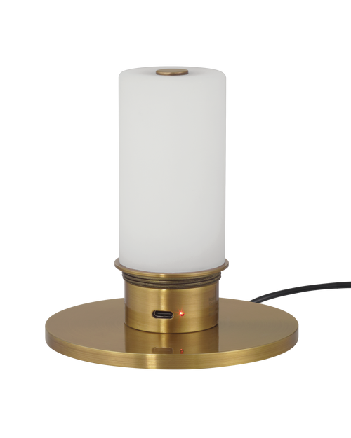 Currey & Company Saunter Brass Cordless Table Lamp