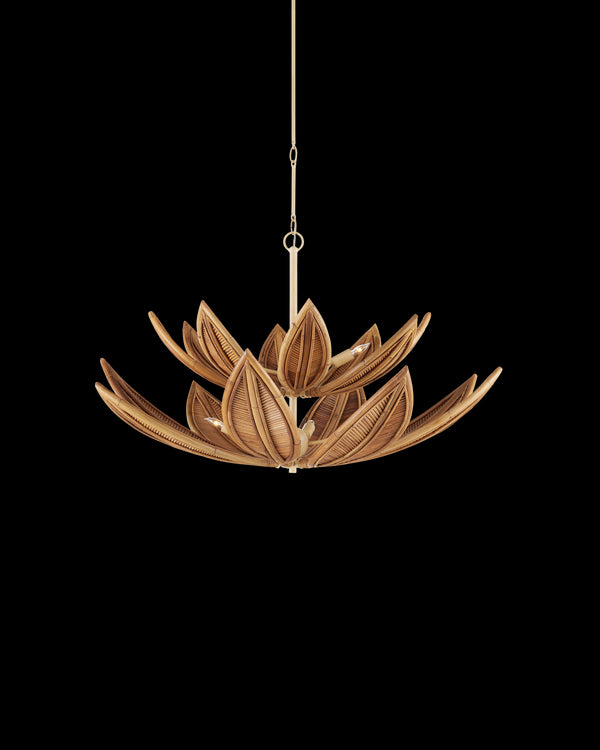 Currey & Company Cubana Two Tier Chandelier