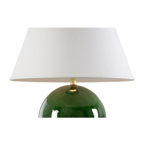 Chelsea House Sphere Table Lamp Green