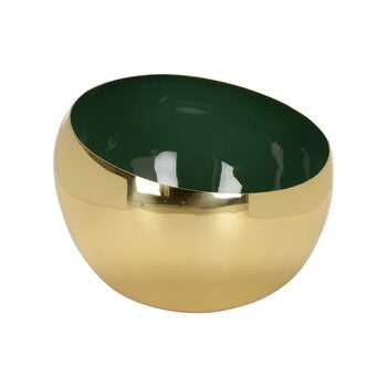 Chelsea House Green Enameled Bowl (Lg)