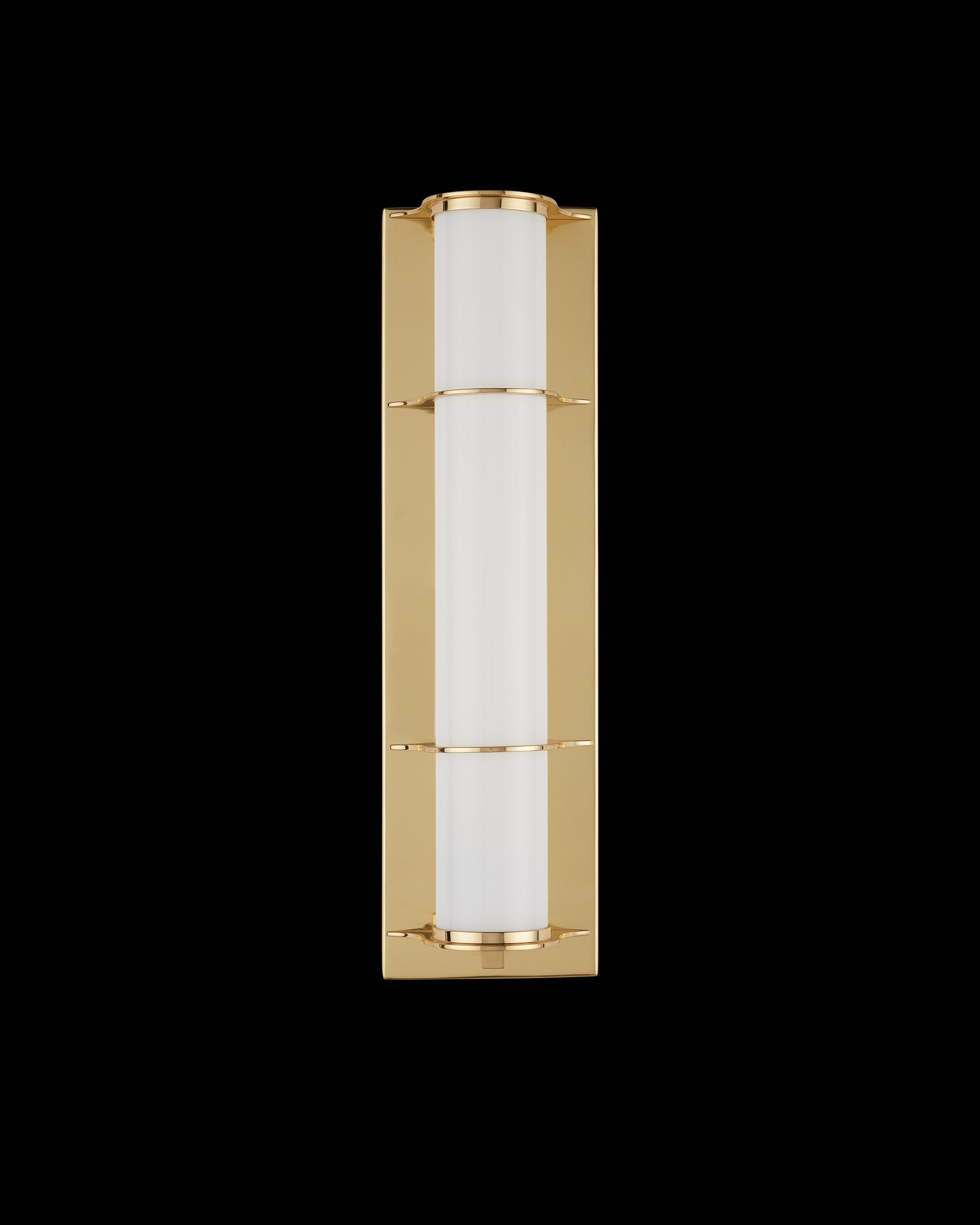 Currey & Company Blaine Brass Bath Wall Sconce