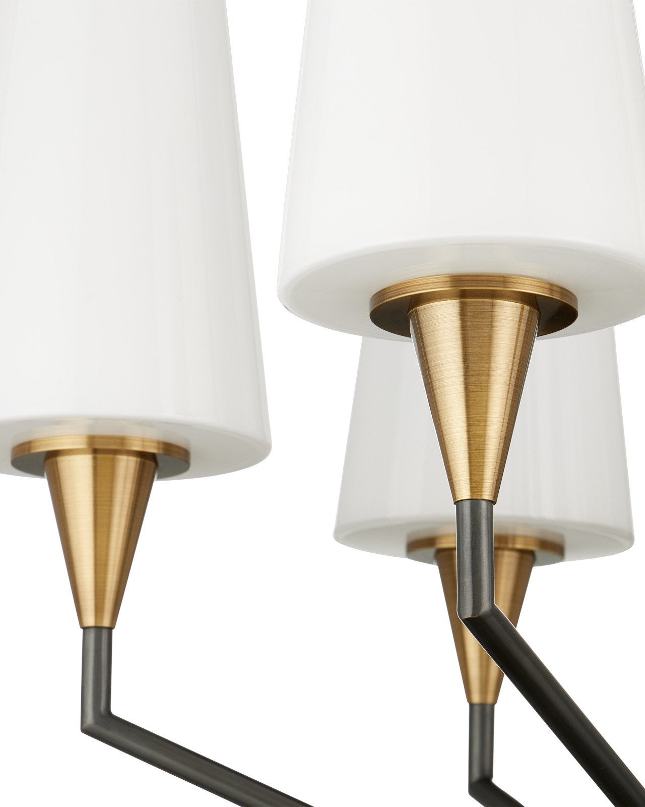 Currey & Company Hennin 28" Oil Rubbed Bronze 6 Light Chandelier