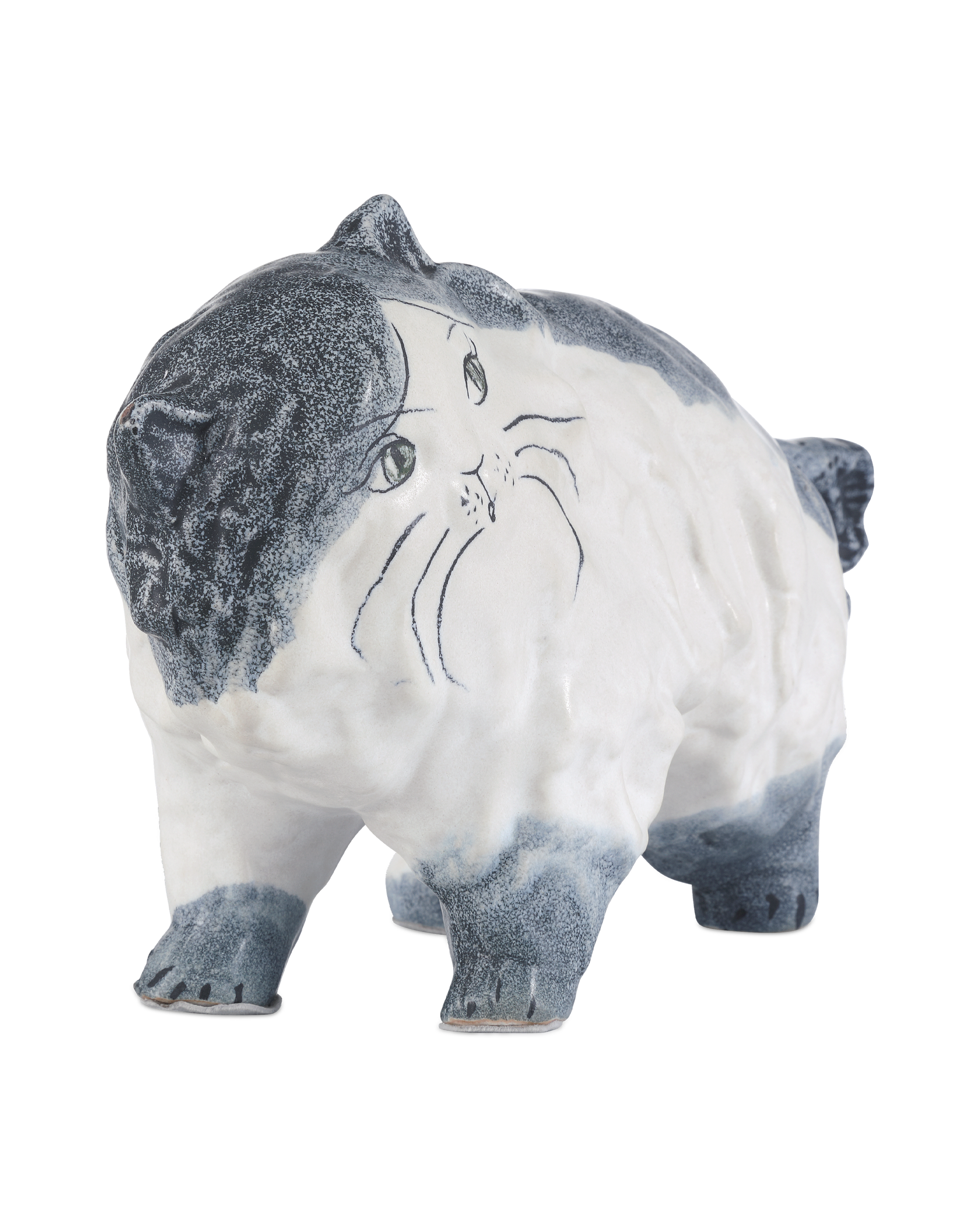 Currey & Company Siamese Cat Object