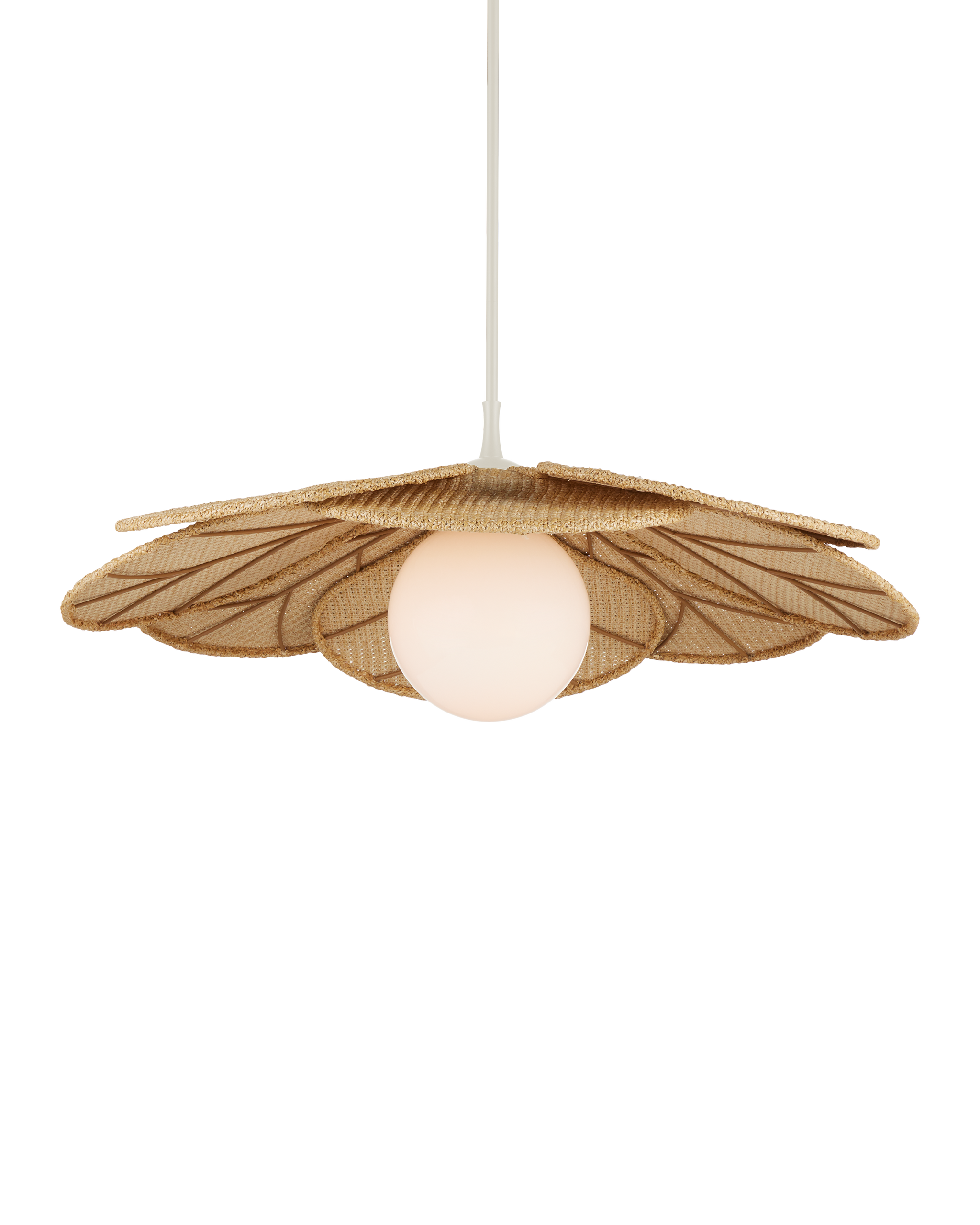 Currey & Company Cabo Petal Outdoor Pendant