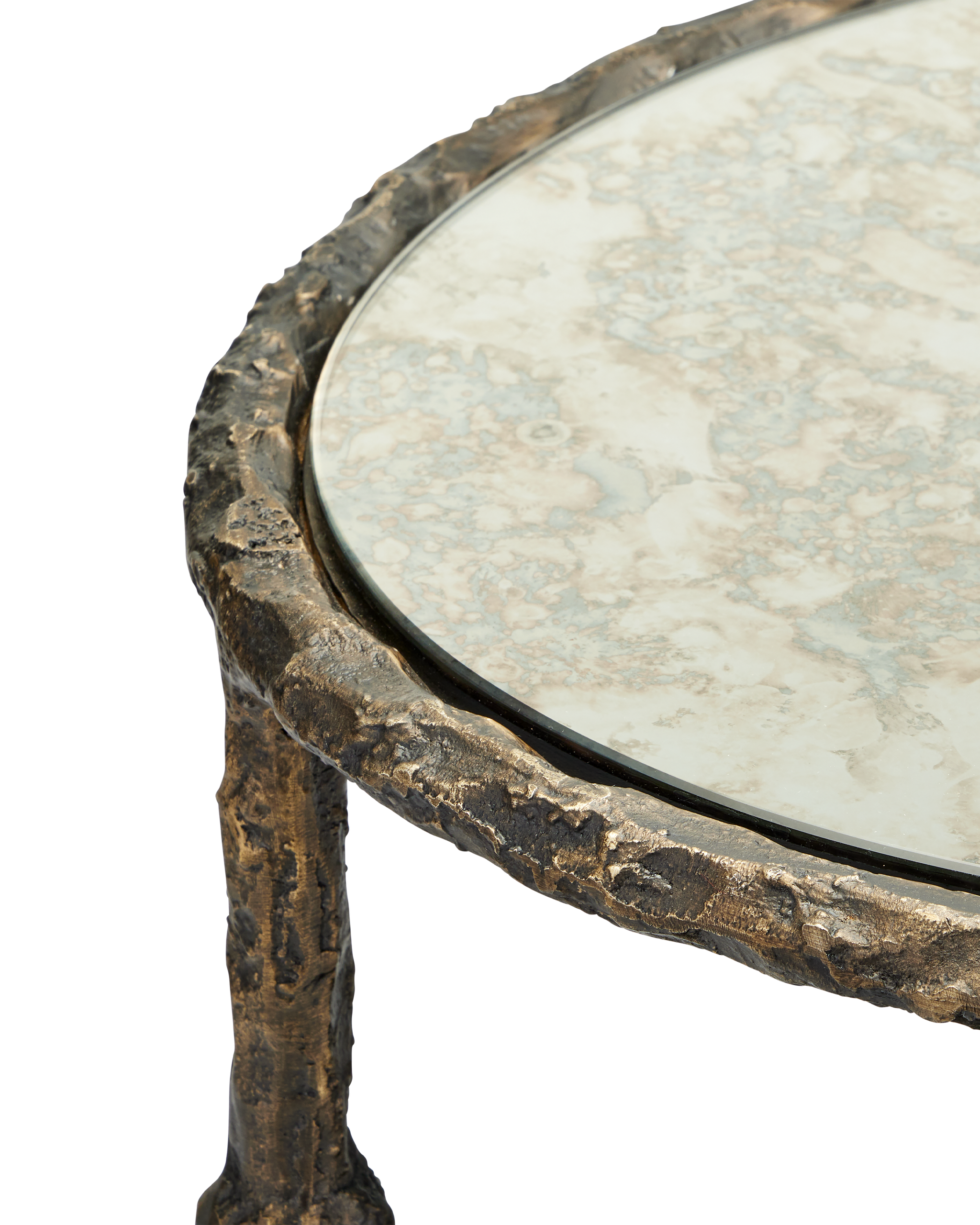 Currey & Company Spalzato Side Table