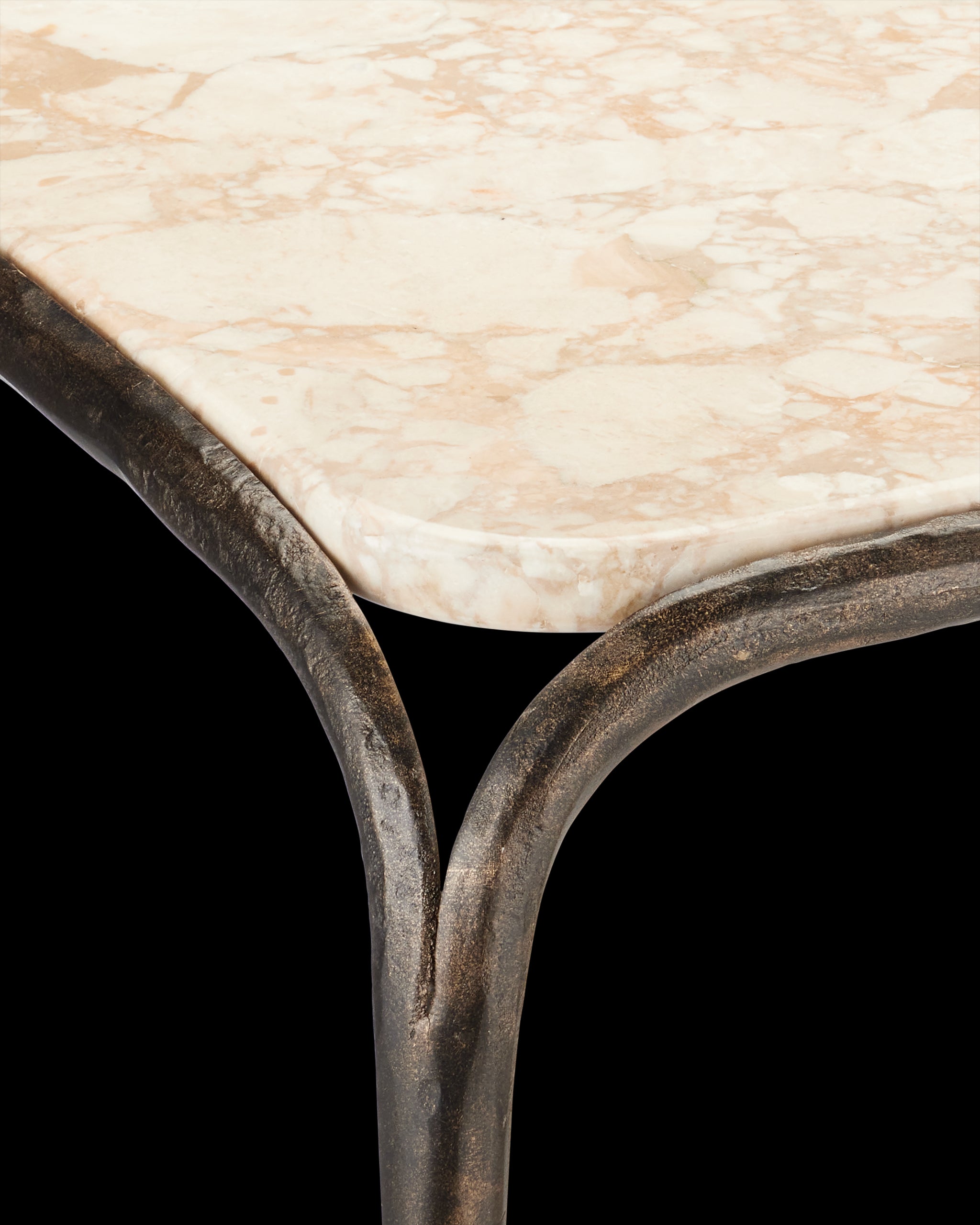 Currey & Company Crema Side Table