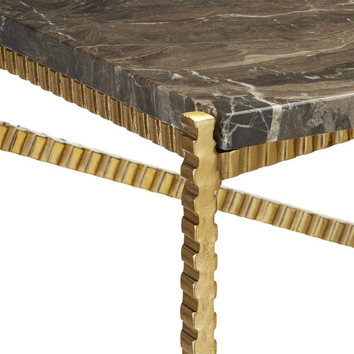 Currey And Company Flying Gold Console Table