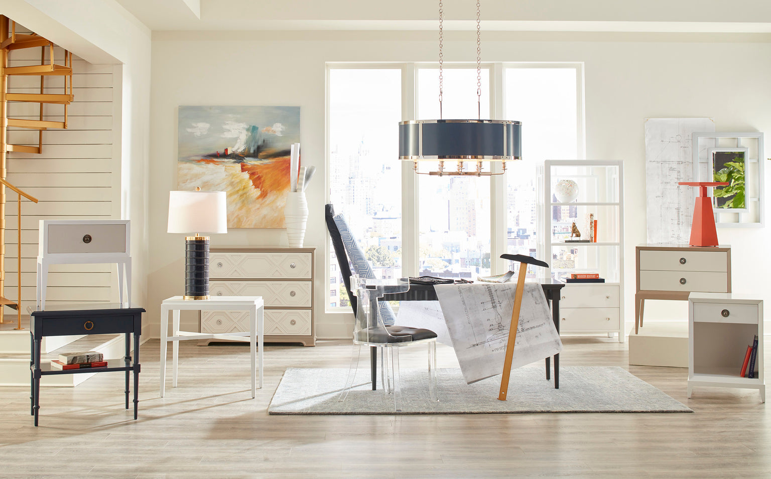 Wildwood - Beveled Side Table - 2 Drawer