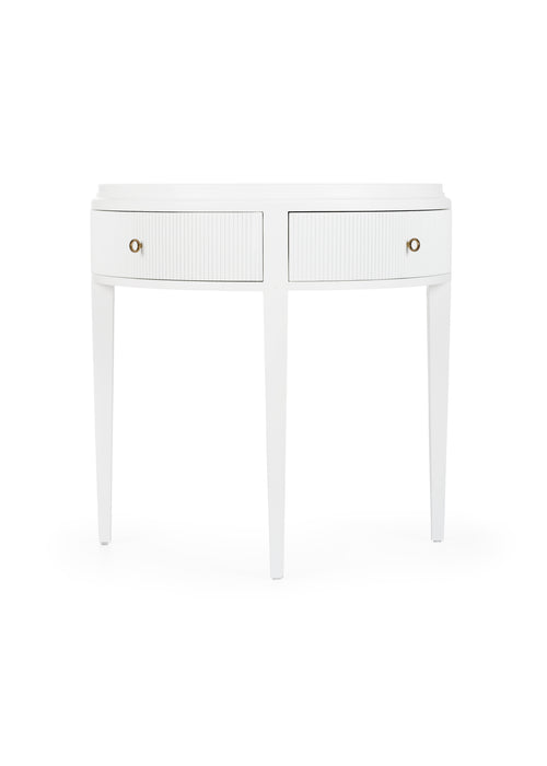 Wildwood Cottage Demilune Console