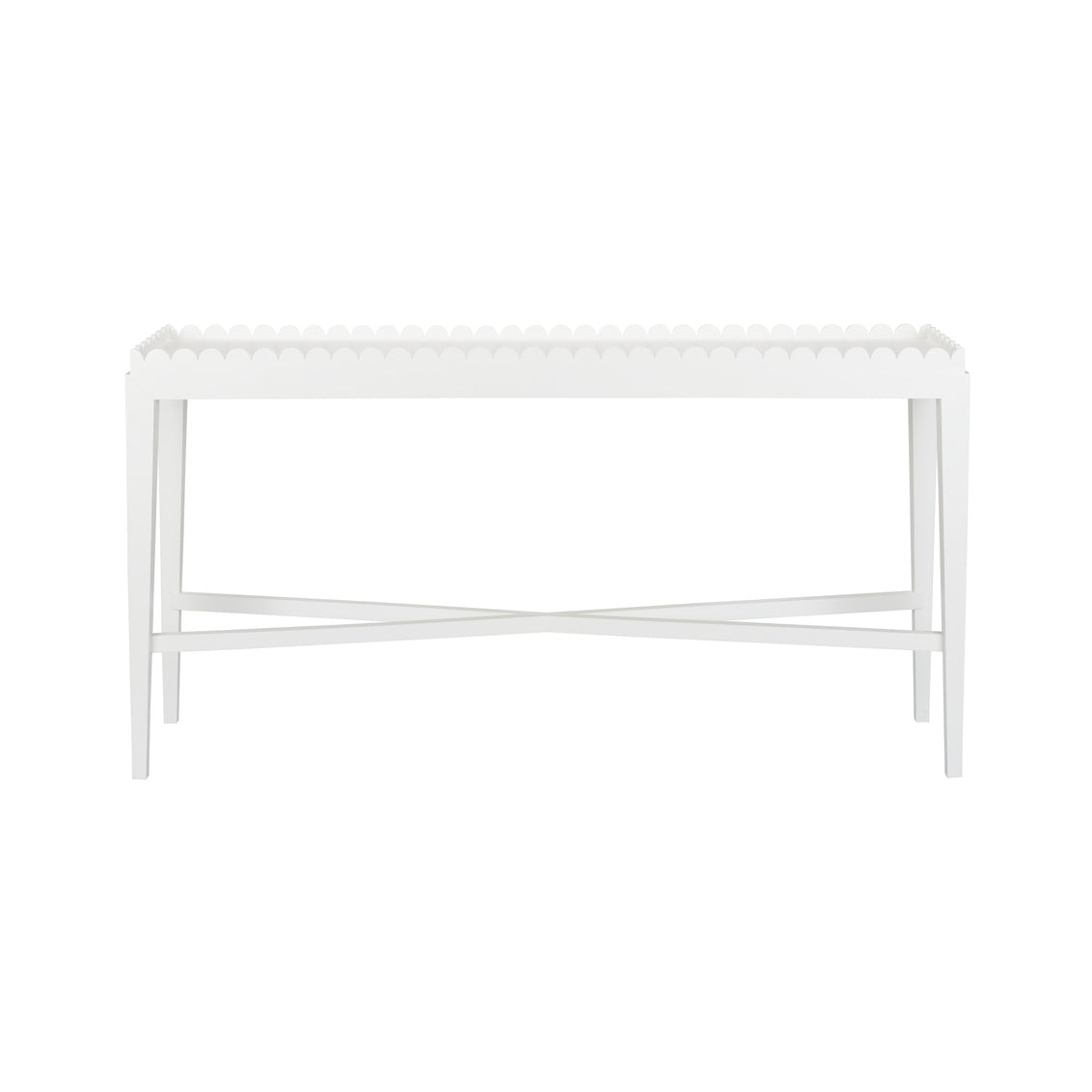 Wildwood Scallop Console Table