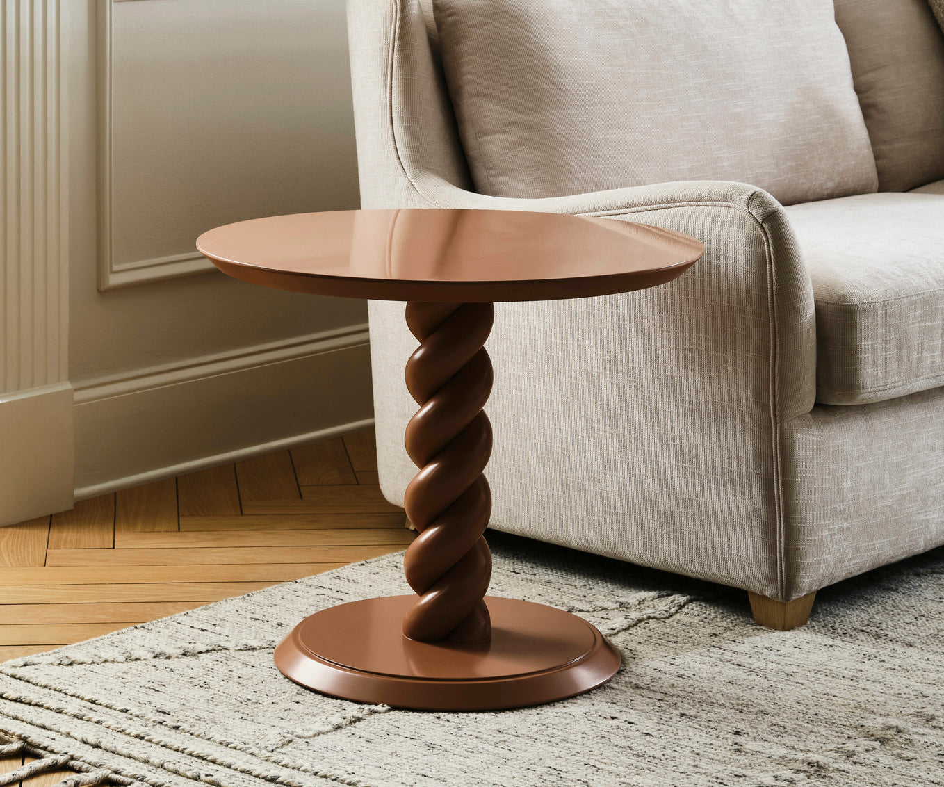 Wildwood Twisted Barley End Table