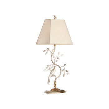 Chelsea House Crystal Bird Lamp
