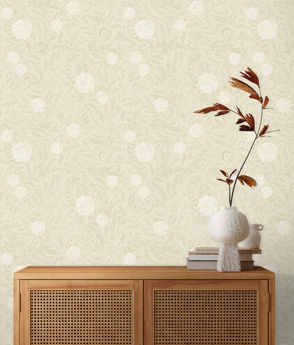 Yuki Osada Floral Stamps Wallpaper