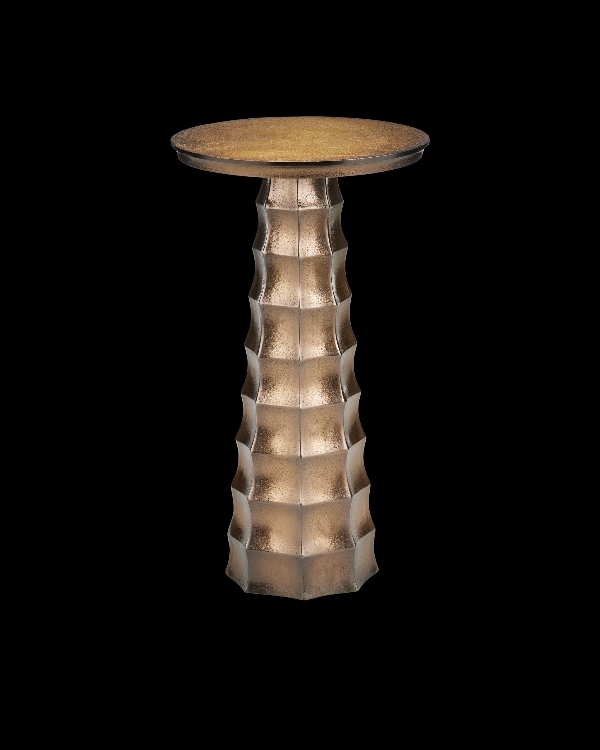 Currey & Company Gridiron Drinks Table