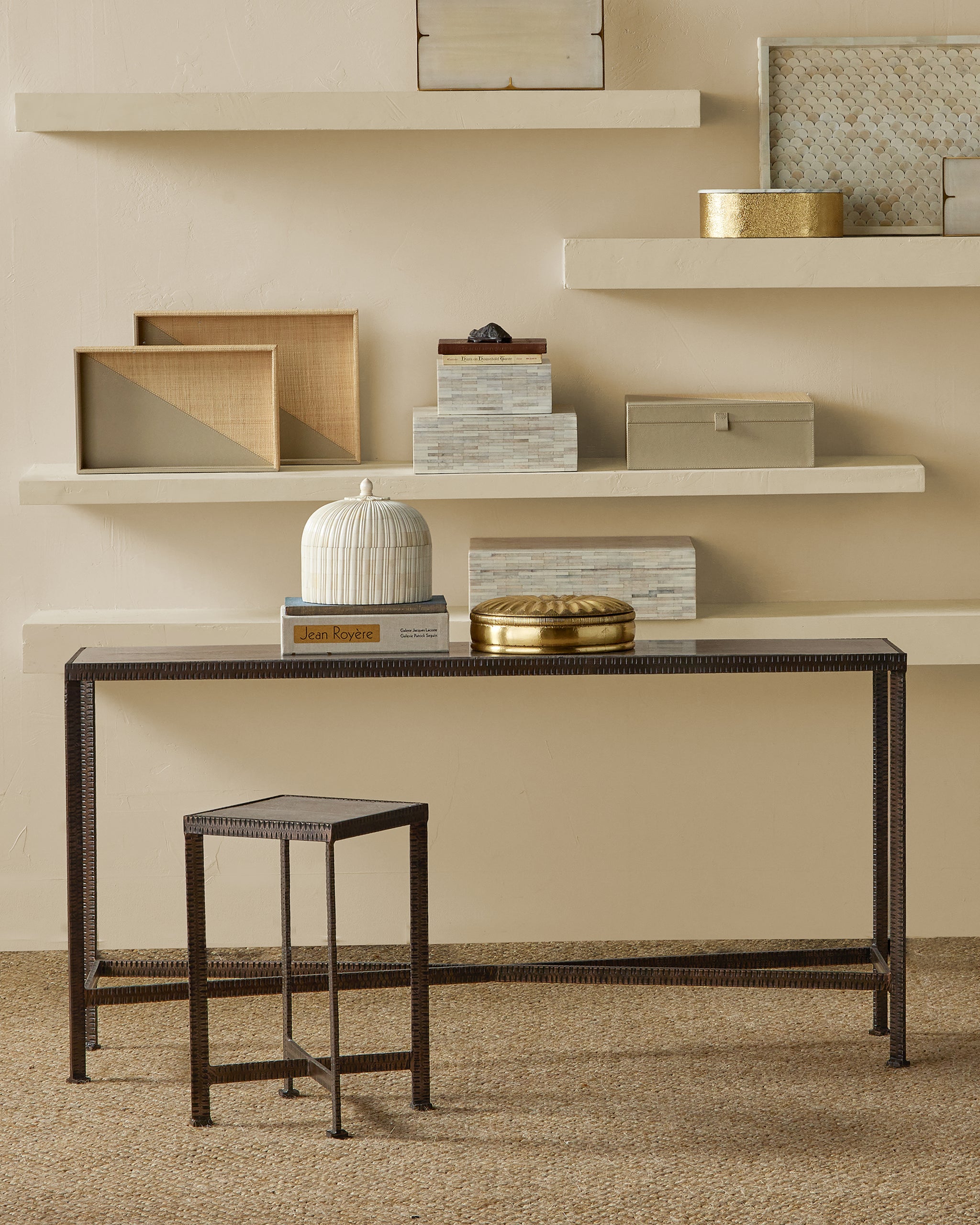 Currey & Company Ampleur Side Table