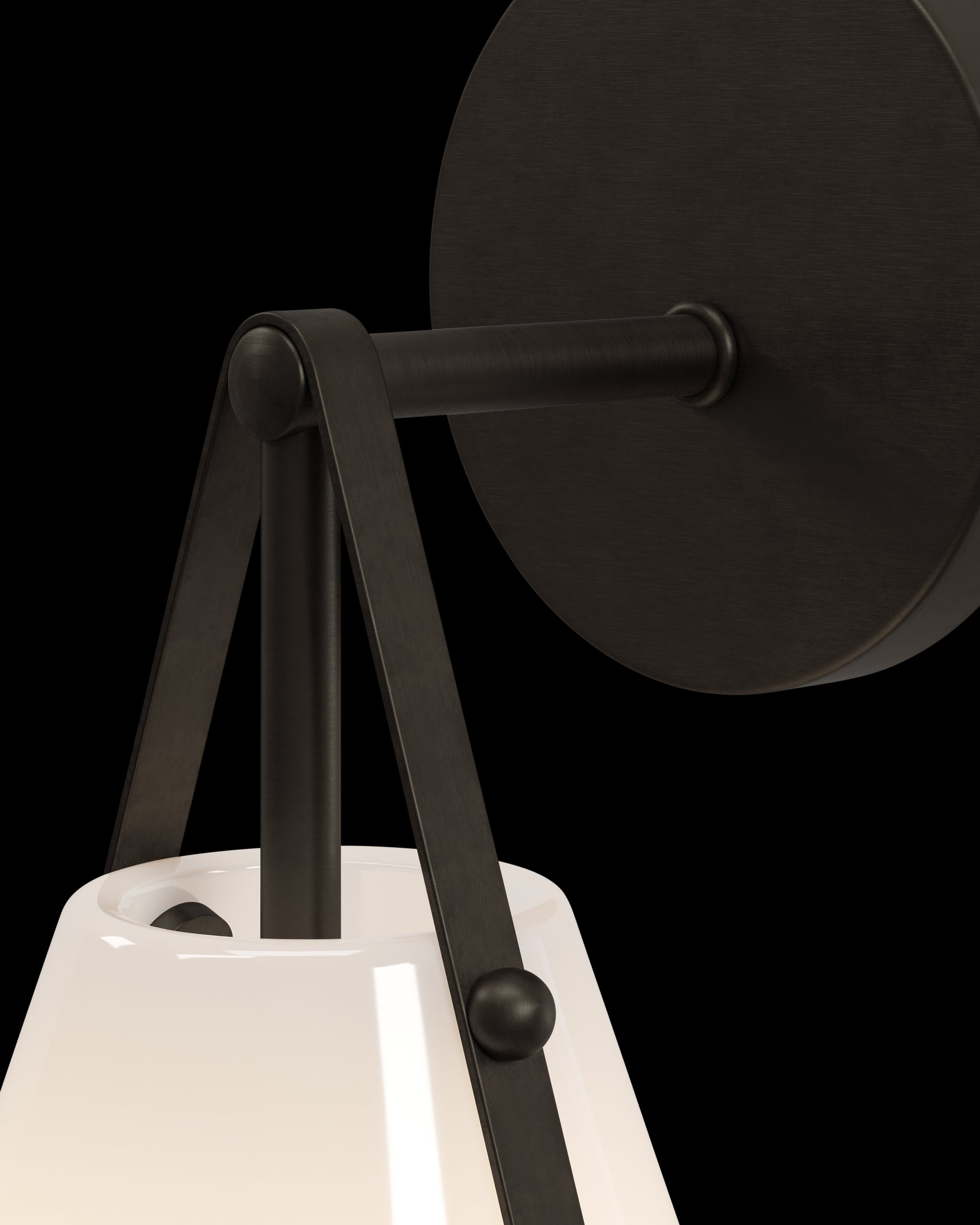 Currey & Company Bronwen Bronze Bath Wall Sconce