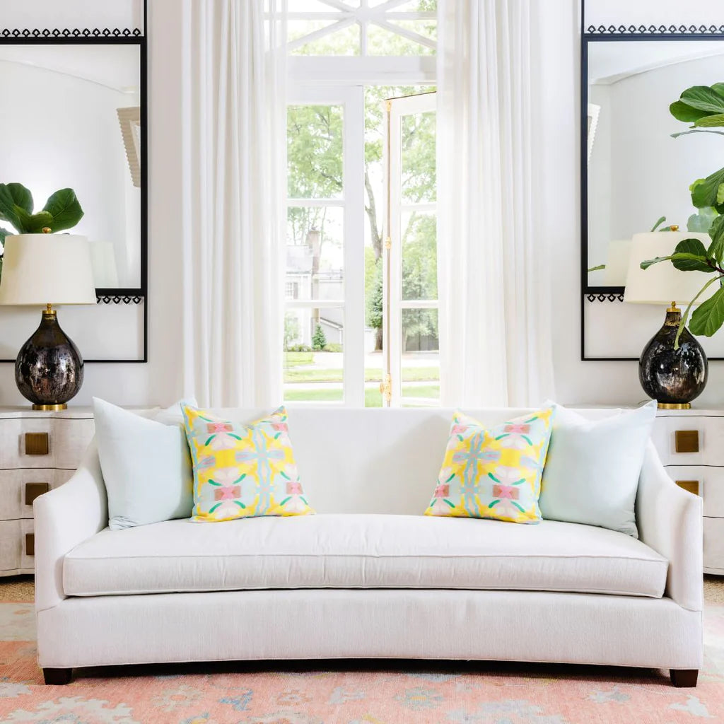 Laura Park With A Twist Linen Cotton Pillow