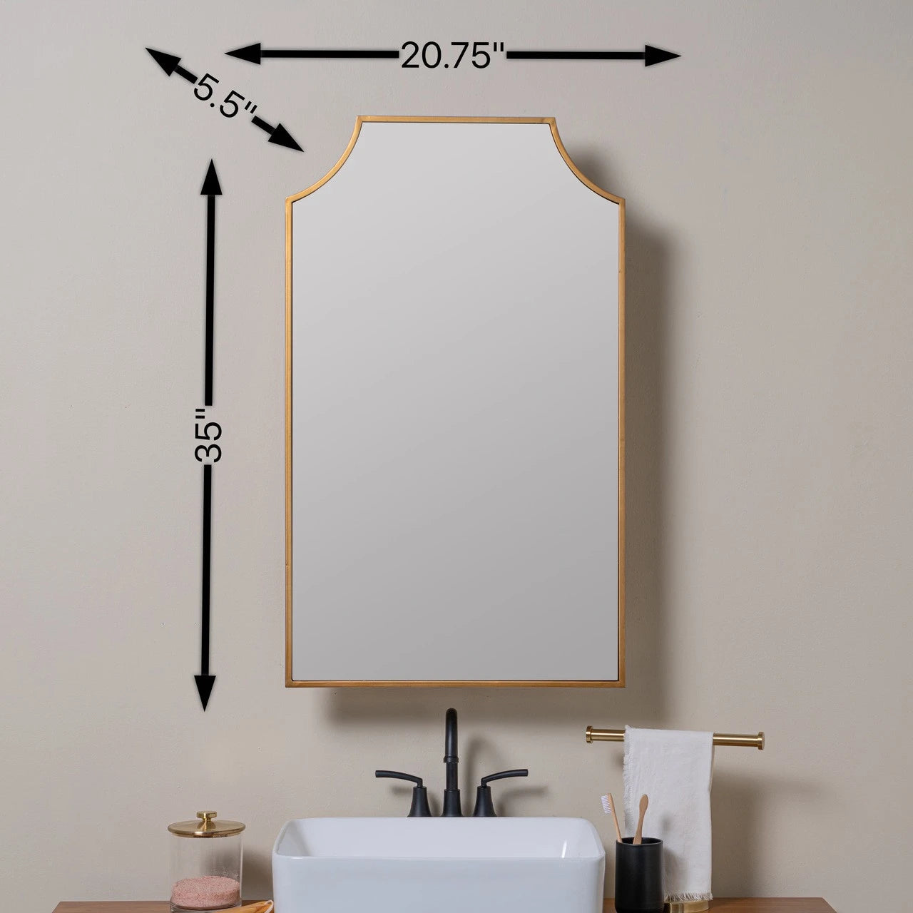 Cooper Classics Simone Medicine Cabinet